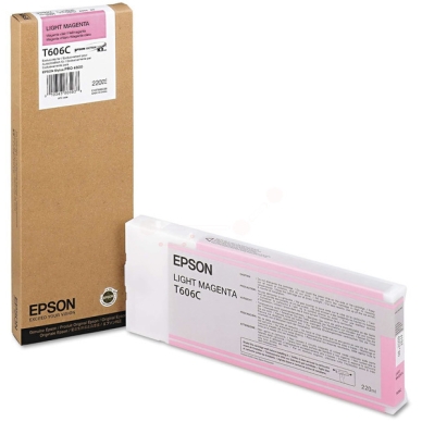 EPSON T606C Bläckpatron Ljus magenta EPSON T606C Bläckpatron Ljus magenta