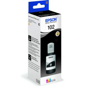 EPSON 102 Blækflaske sort