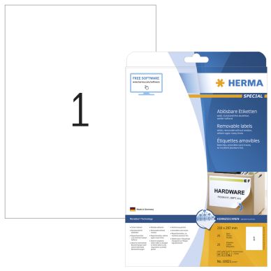 Herma alt Etikett HERMA Movables 210x297 (25)