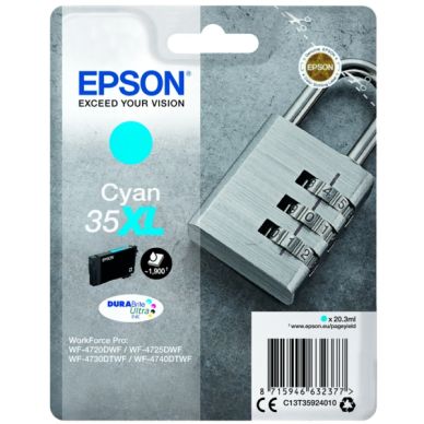 EPSON alt EPSON 35XL Mustepatruuna Cyan