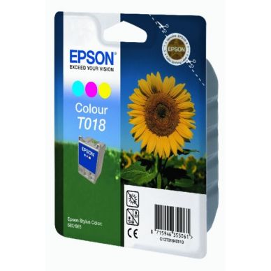 EPSON alt EPSON T018 Blækpatron 3-farve