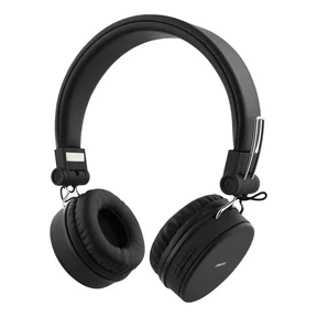 Streetz Foldbar on-ear BT headset, 3,5 mm, sort