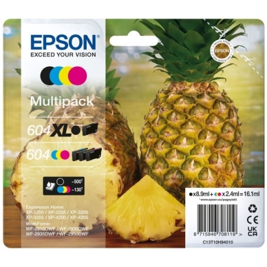 EPSON alt Epson multipack 604 BK XL + CMY