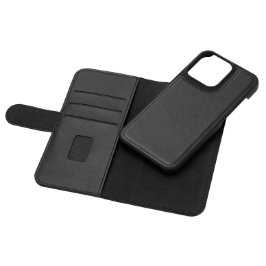 Gear alt GEAR tegnebog taske iPhone 13 Pro 2in1, sort