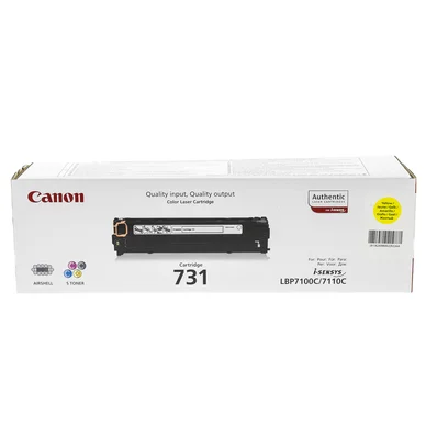 CANON 731Y Tonerkassett Gul