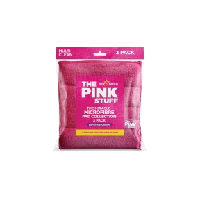 The Pink Stuff Microfibre Pads 3st