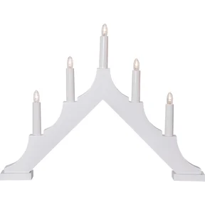 Ljusstake Alma Hvit 44cm