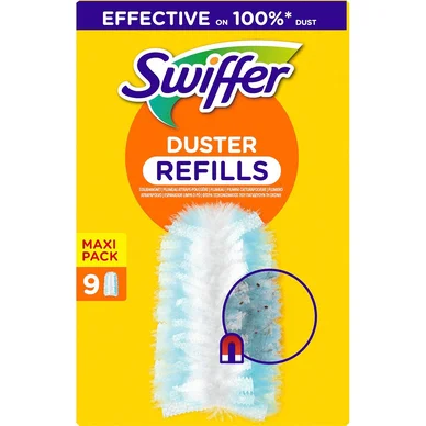 Swiffer Duster Rengøringsklude refill 9-pakning