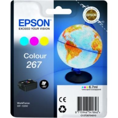 EPSON alt EPSON 267 Mustepatruuna 3-väri