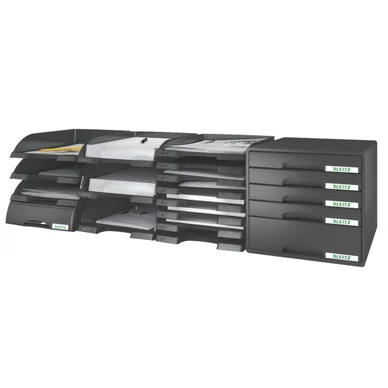 Brevbakke Leitz Plus sort