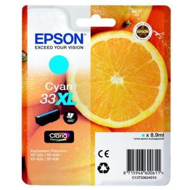 EPSON alt EPSON 33XL Bläckpatron Cyan