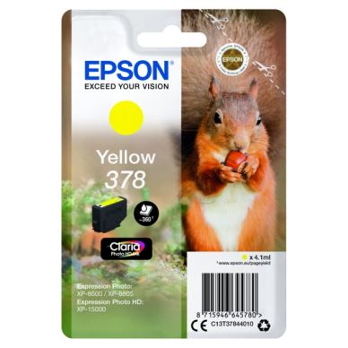 EPSON alt EPSON 378 Mustepatruuna Keltainen