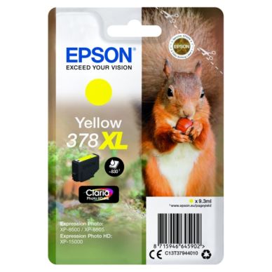 EPSON alt EPSON 378XL Mustepatruuna Keltainen