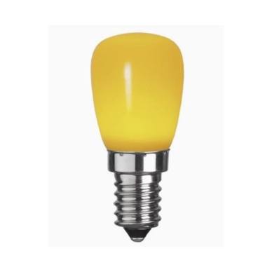 Gul LED E14Lyspære 0,8W