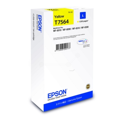 EPSON alt EPSON T7564 Bläckpatron Gul