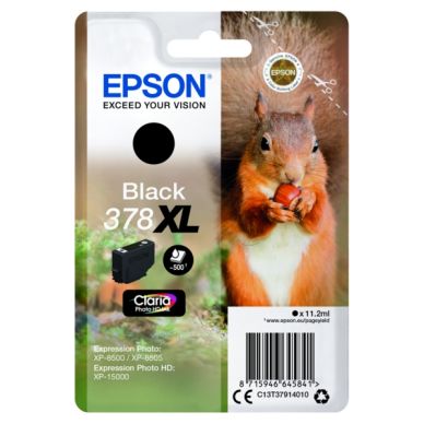 EPSON alt EPSON 378XL Blækpatron sort