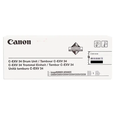 CANON C-EXV 34 Trumma för överföring av toner Svart CANON C-EXV 34 Trumma för överföring av toner Svart