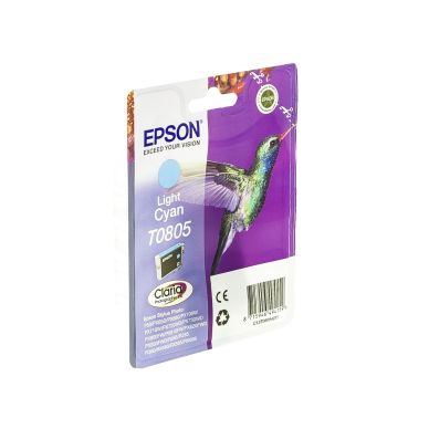 EPSON alt EPSON T0805 Blækpatron Ljus cyan