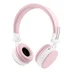 Streetz Foldbar on-ear BT headset, 3,5 mm, lyserød