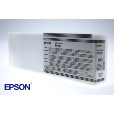 EPSON alt EPSON T5918 Blækpatron Mattsort