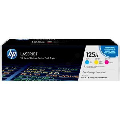 HP alt HP 125A Tonerkassett 3-pack C/M/Y