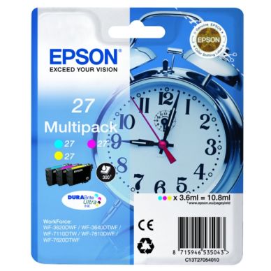 EPSON alt Mustepatruuna MultiPack C,M,Y 3x350 sivua3x3,6 ml