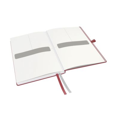 Leitz alt Notatbok Complete A5 Linjert 96g/80a Rød