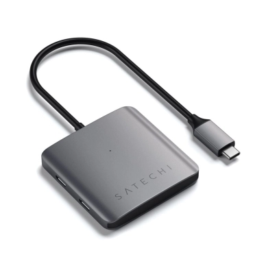 Satechi alt Satechi Aluminum 4-ports USB-C-hub