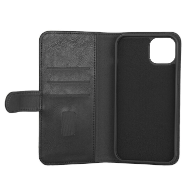 Gear alt GEAR-lompakkokotelo MagSafe iPhone 15 2in1, musta
