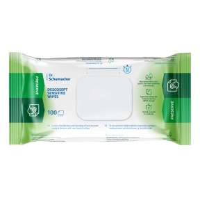 Descosept Sensitive Wipes Pintadesinfiointipyyhkeet 100 kpl
