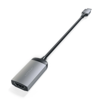 Satechi alt Satechi USB-C 4K 60 Hz HDMI-sovitin, Space Grey