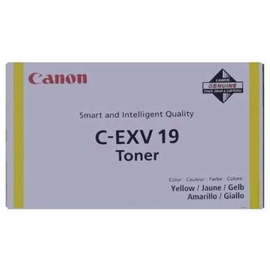 CANON alt CANON C-EXV 19 Tonerkassette Gul