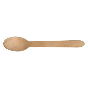 Bestick Matsked vaxat trä 16,5cm 100/fp