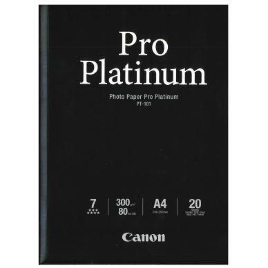 CANON alt Fotopapir Pro Platinum A4 20 ark 300g (PT-101)