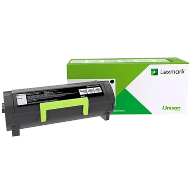 LEXMARK 502 Tonerkassett Svart