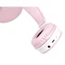 Streetz Foldbar on-ear BT headset, 3,5 mm, lyserød