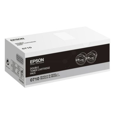 EPSON alt Tonerkassett svart 2 x 2.500 sidor