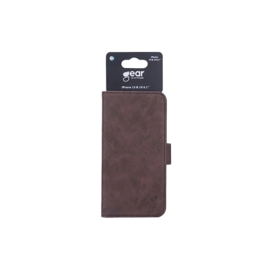 Gear alt GEAR tegnebog taske iPhone 13/14, brun