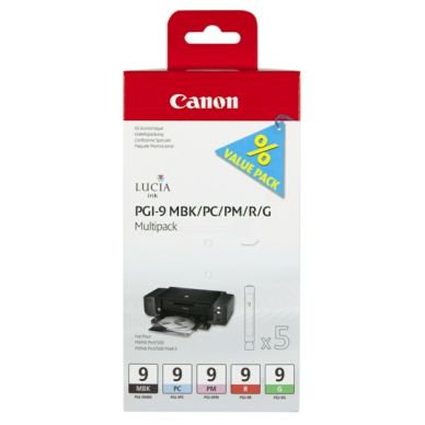 CANON alt CANON PGI-9 Mustepatruuna Multipakkaus BK+ CMY