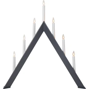 Ljusstake Arrow Grafitt 60cm